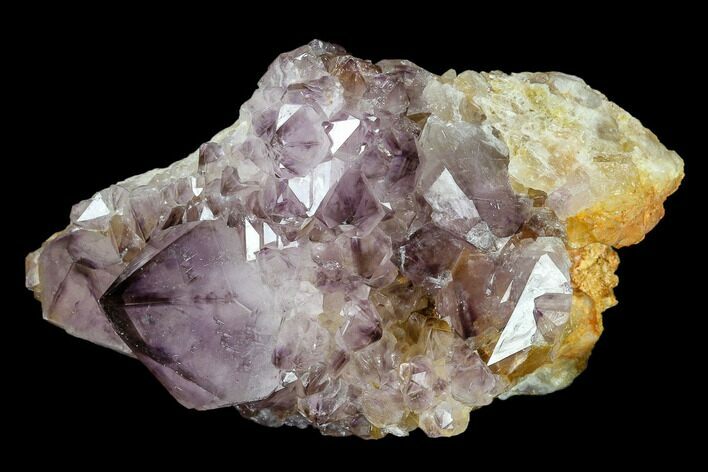 Wide, Amethyst Crystal Cluster - South Africa #115386